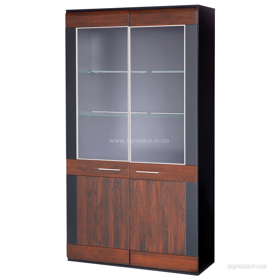 Витрина 2-дверная Szynaka Vievien 12 со стеклом Витрина 2-дверная Szynaka Vievien 12 со стеклом