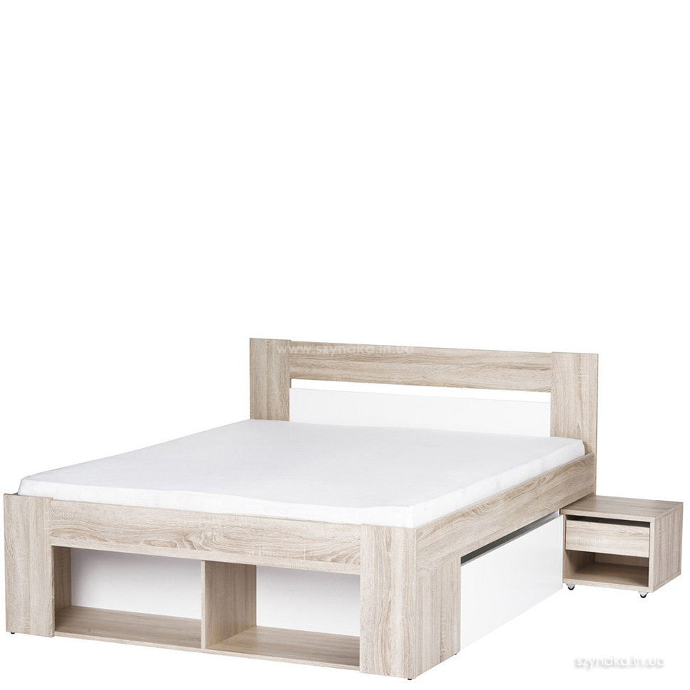 Кровать 140х200 Szynaka Milo 08 с тумбочками Кровать 140х200 Szynaka Milo 08 с тумбочками