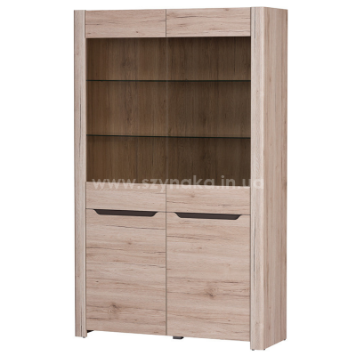 Витрина 2д Szynaka Desjo 02 со стеклом Витрина 2д Szynaka Desjo 02 со стеклом