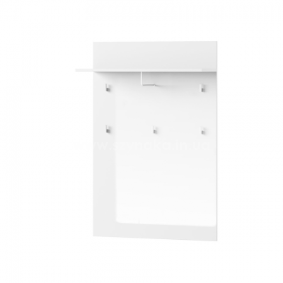 Панель навесная с вешалками Selene 20 цвет белый Панель навесная с вешалками Selene 20 цвет белый